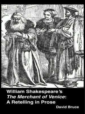 cover image of William Shakespeare's "The Merchant of Venice"